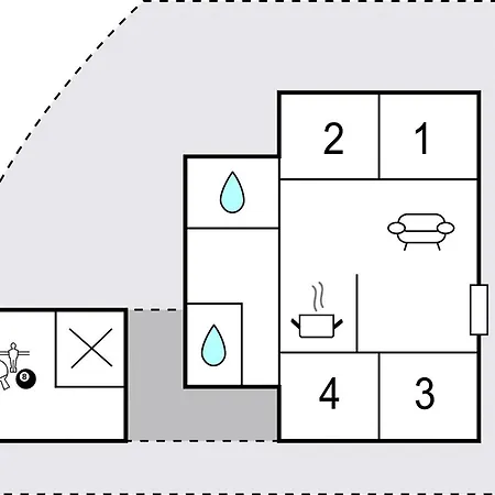 4 Bedroom Lovely In * Hals